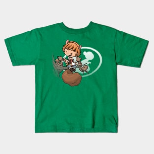 Fine Squirrely Friends Kids T-Shirt